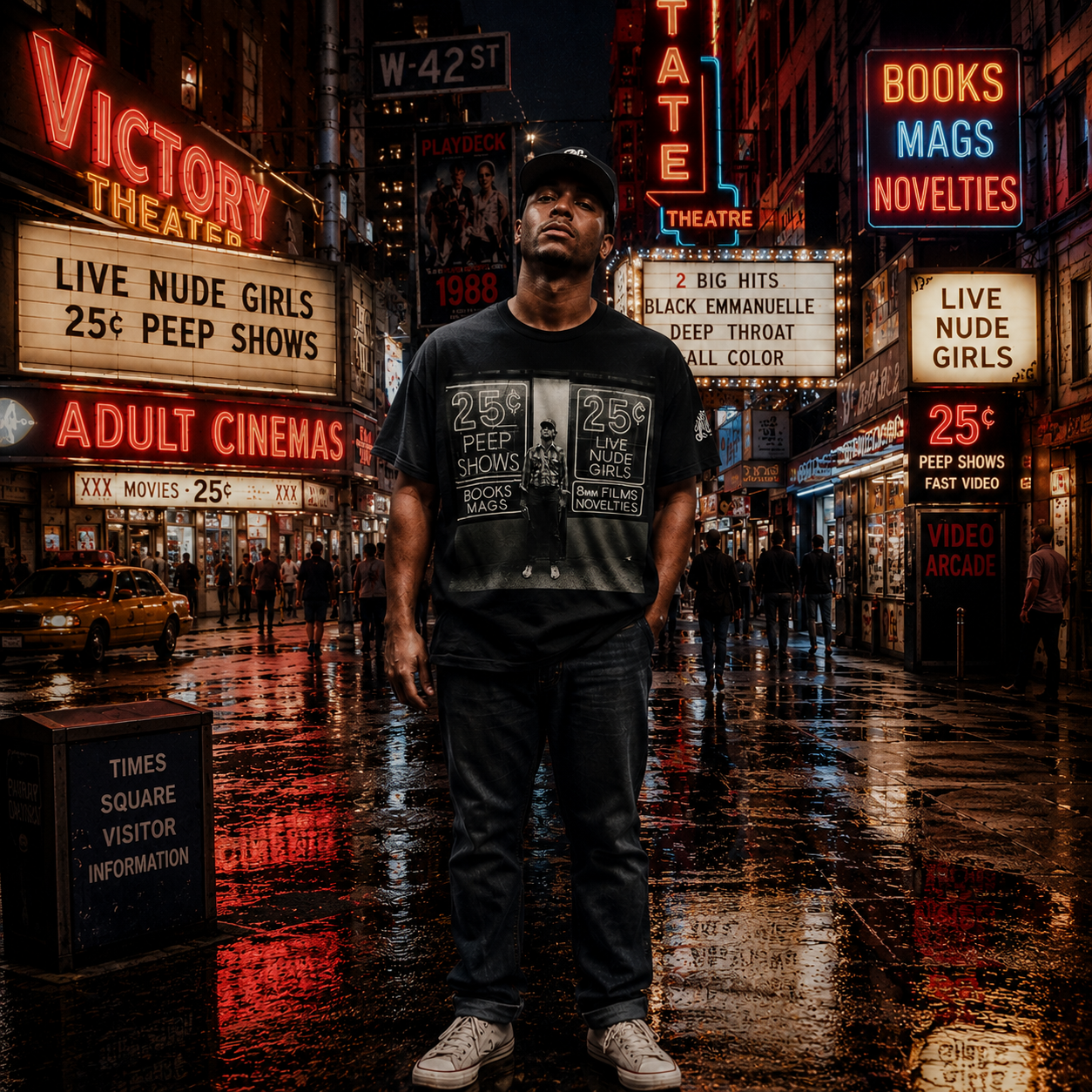 LIVE AT THE PEEP SHOW N.Y.C. T-Shirt - Unisex