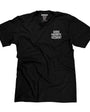 Black Smutlife t-shirt, small, with "GODS FAVORITE AZZHOE!" printed in white on the left chest.
