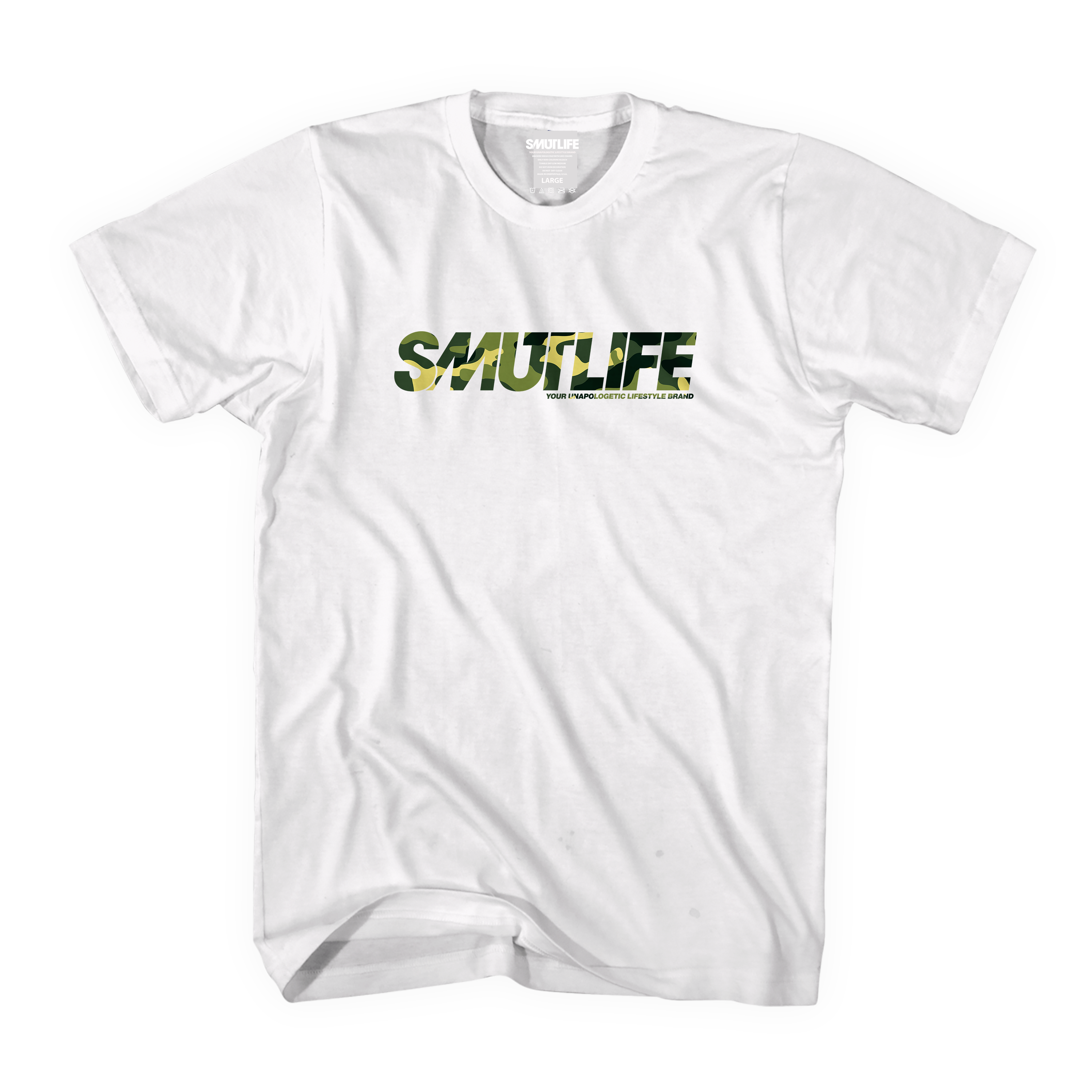SMUTLIFE CAMO Logo Tee