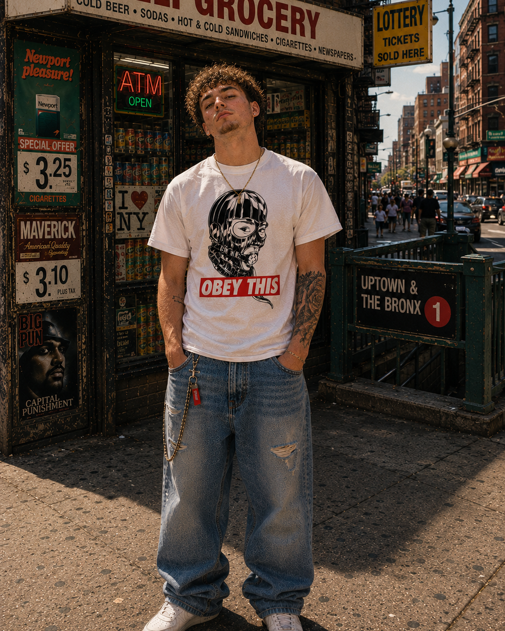 OBEY THIS Anti-Constraints Illustrated T-Shirt