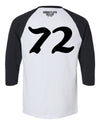 NEW YORK 1972 Three-Quarter Raglan T-Shirt