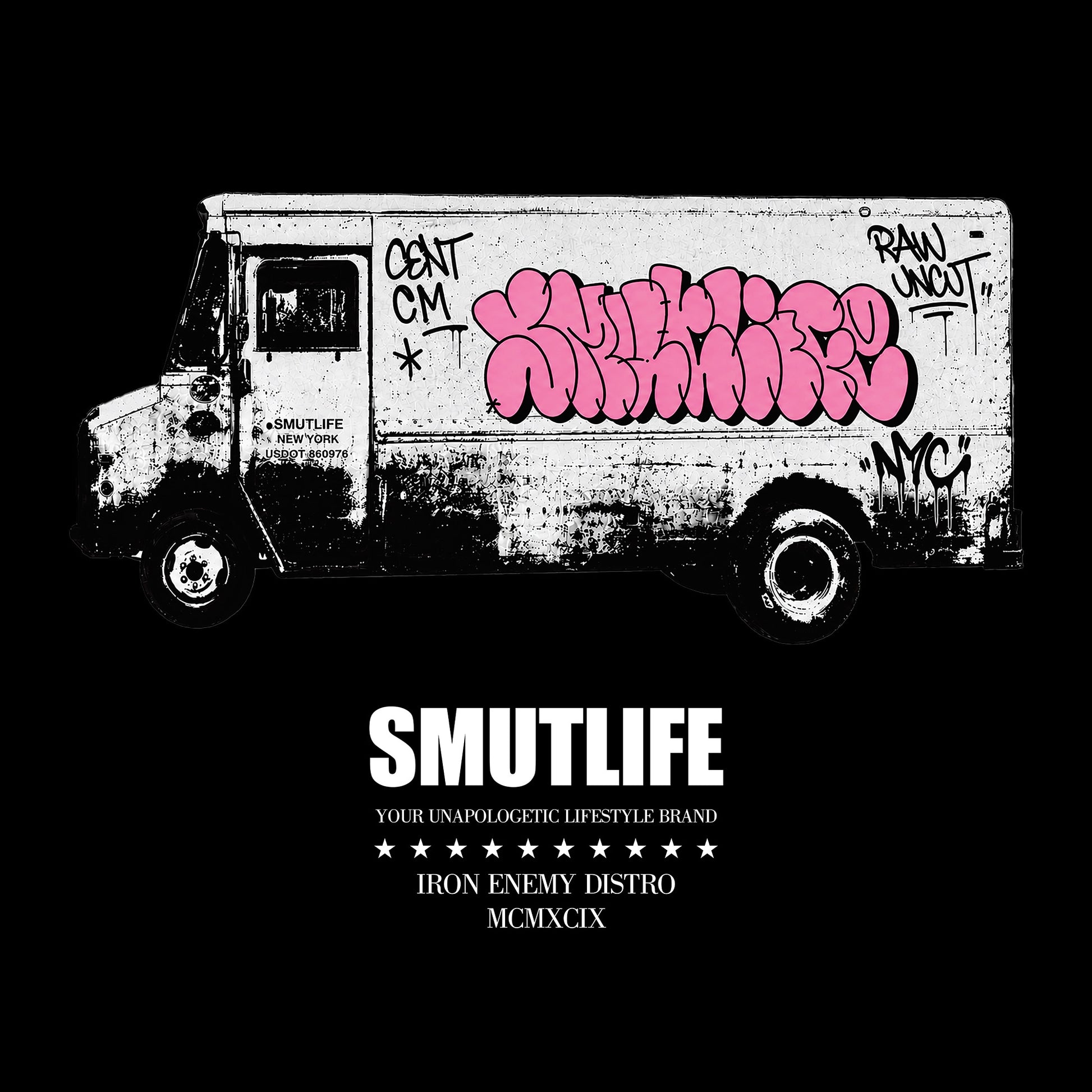 Smutlife Van Throwie T-Shirt