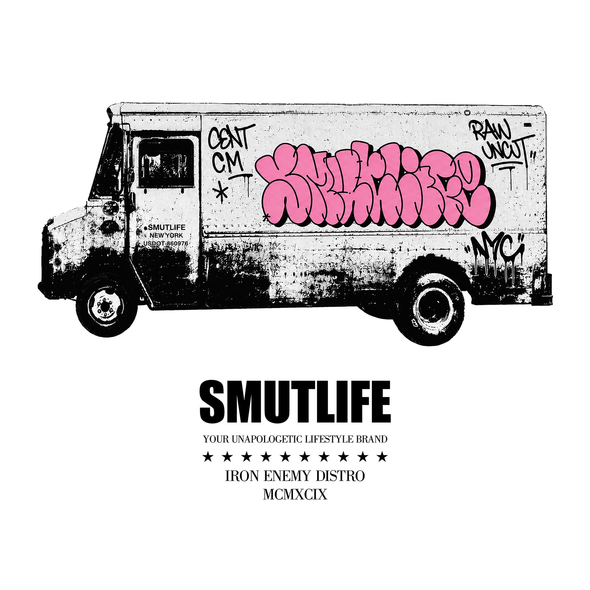 Smutlife Van Throwie T-Shirt