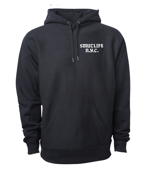 Black SMUTLIFE Crew 1972 RABBIT HOODIE