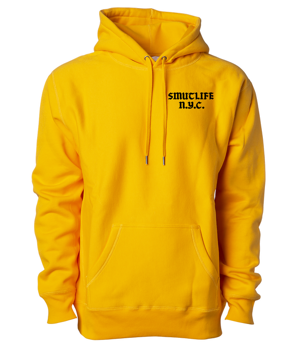 Yellow SMUTLIFE New York  1972 RABBIT HOODIE