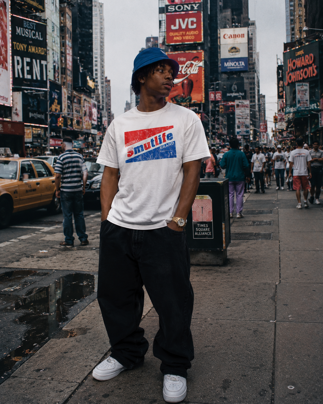 Retro Smutlife Bubble Gum T-shirt for Men