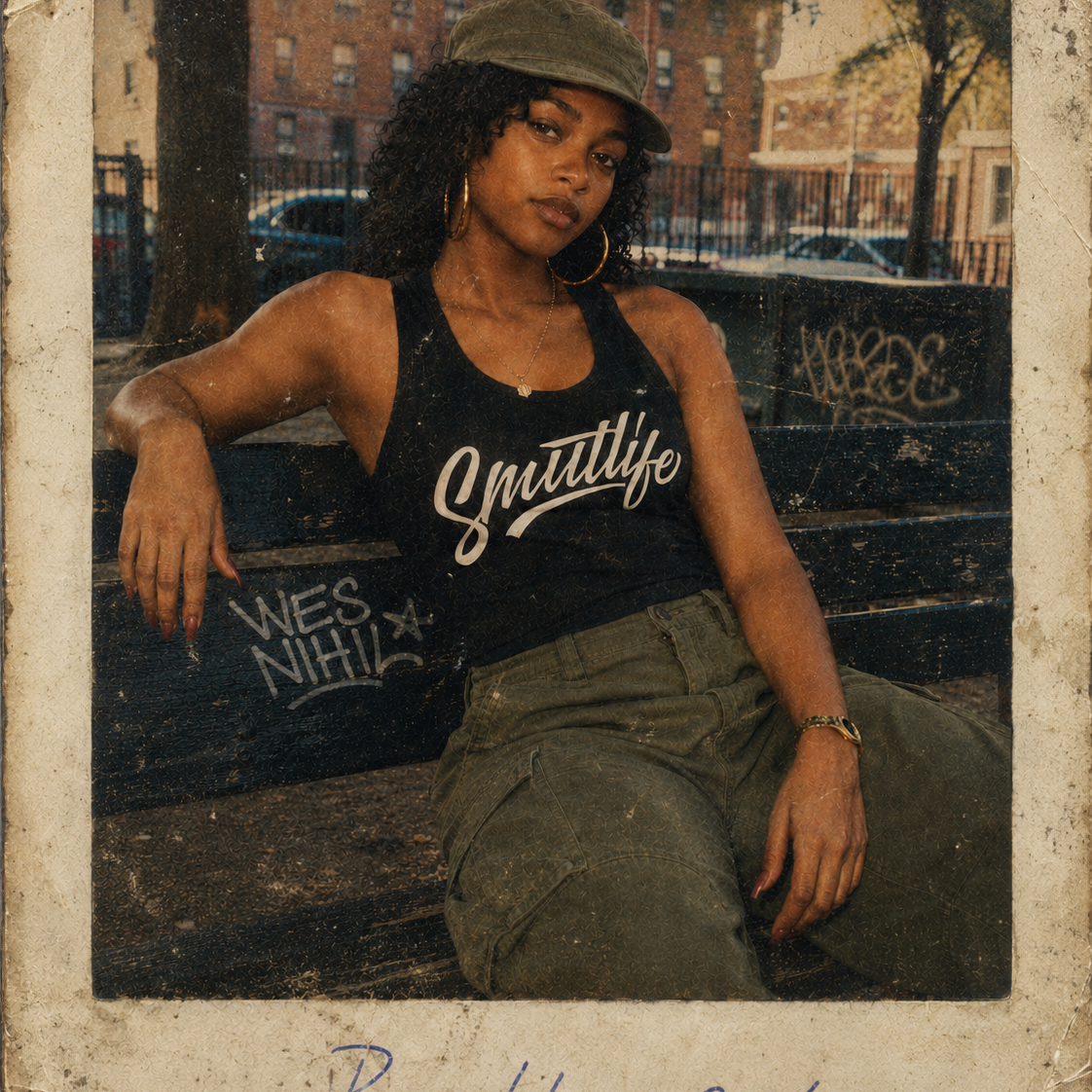 Smutlife Calligraphy Script Tank