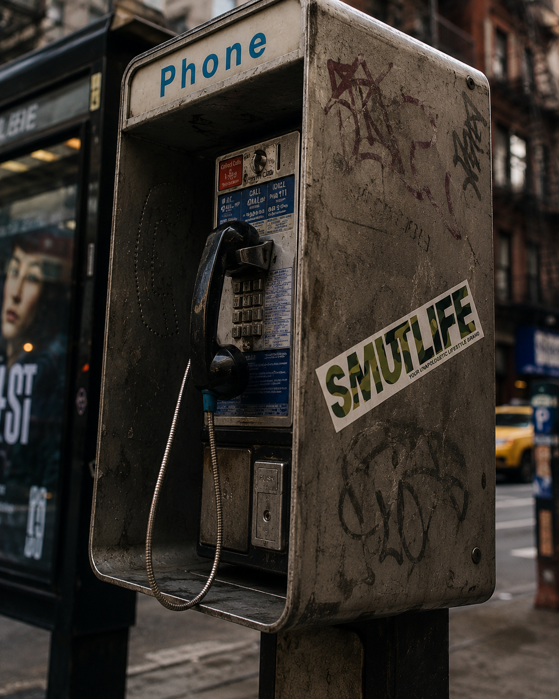 SMUTLIFE CAMO LOGO Sticker
