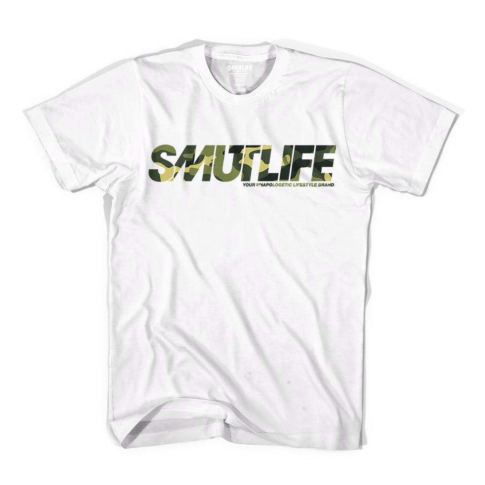SMUTLIFE CAMO Box Logo Tee