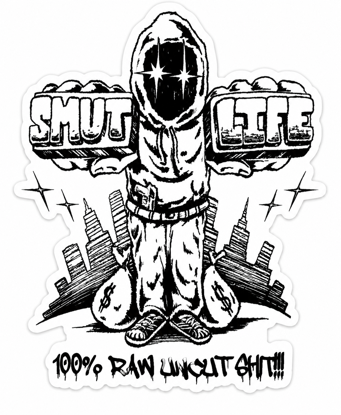 SMUTLIFE KNUCKLE RINGS Sticker
