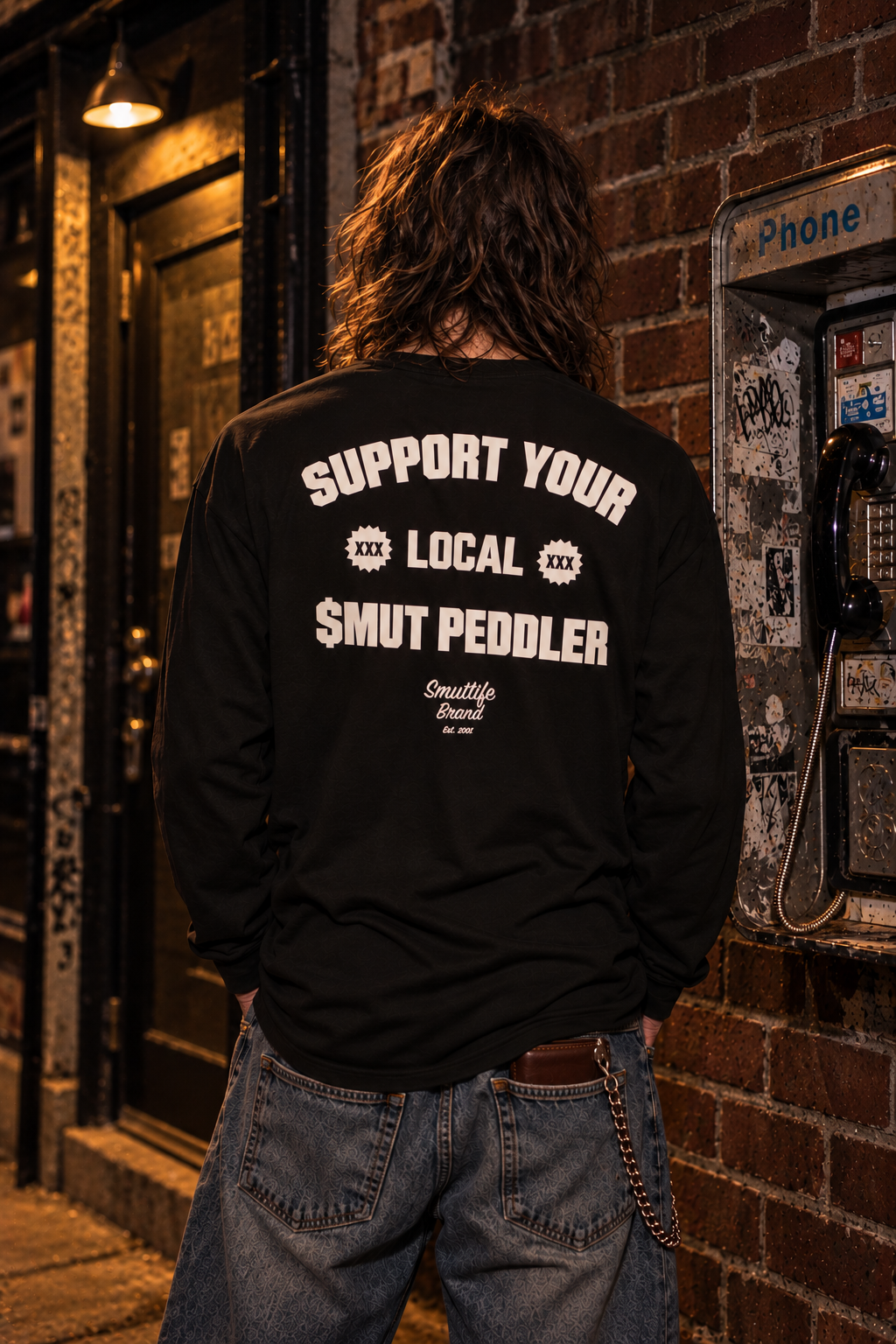 SUPPORT YOUR LOCAL SMUT PEDDLER Long Sleeve