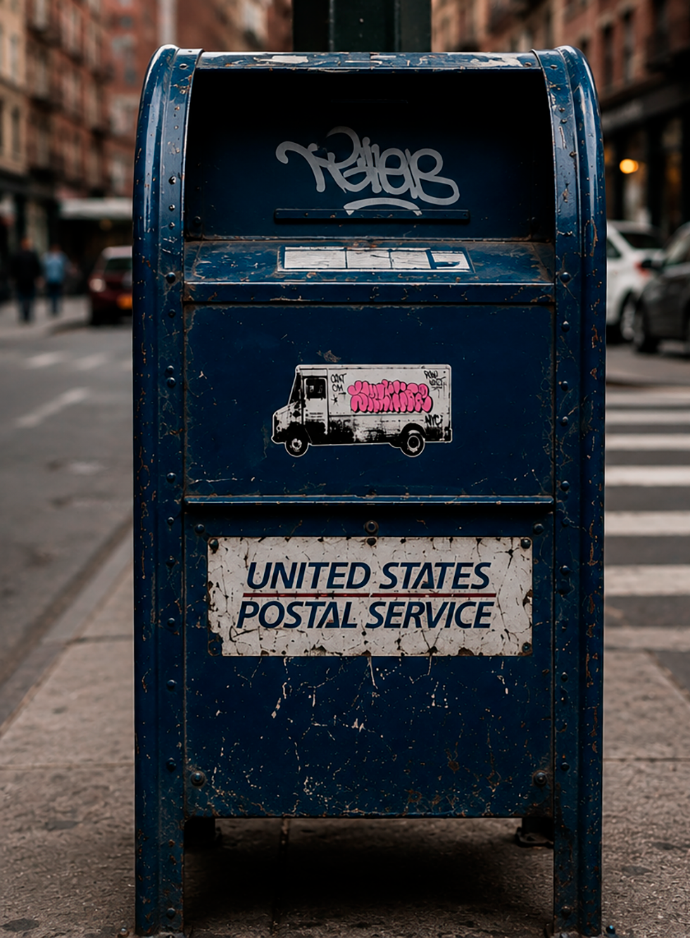SMUTLIFE THROWIE BREAD TRUCK Sticker