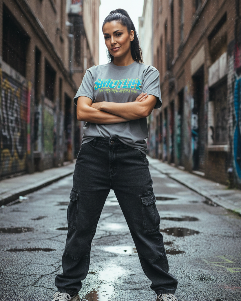SMUTMATIC Unisex Black T-Shirt