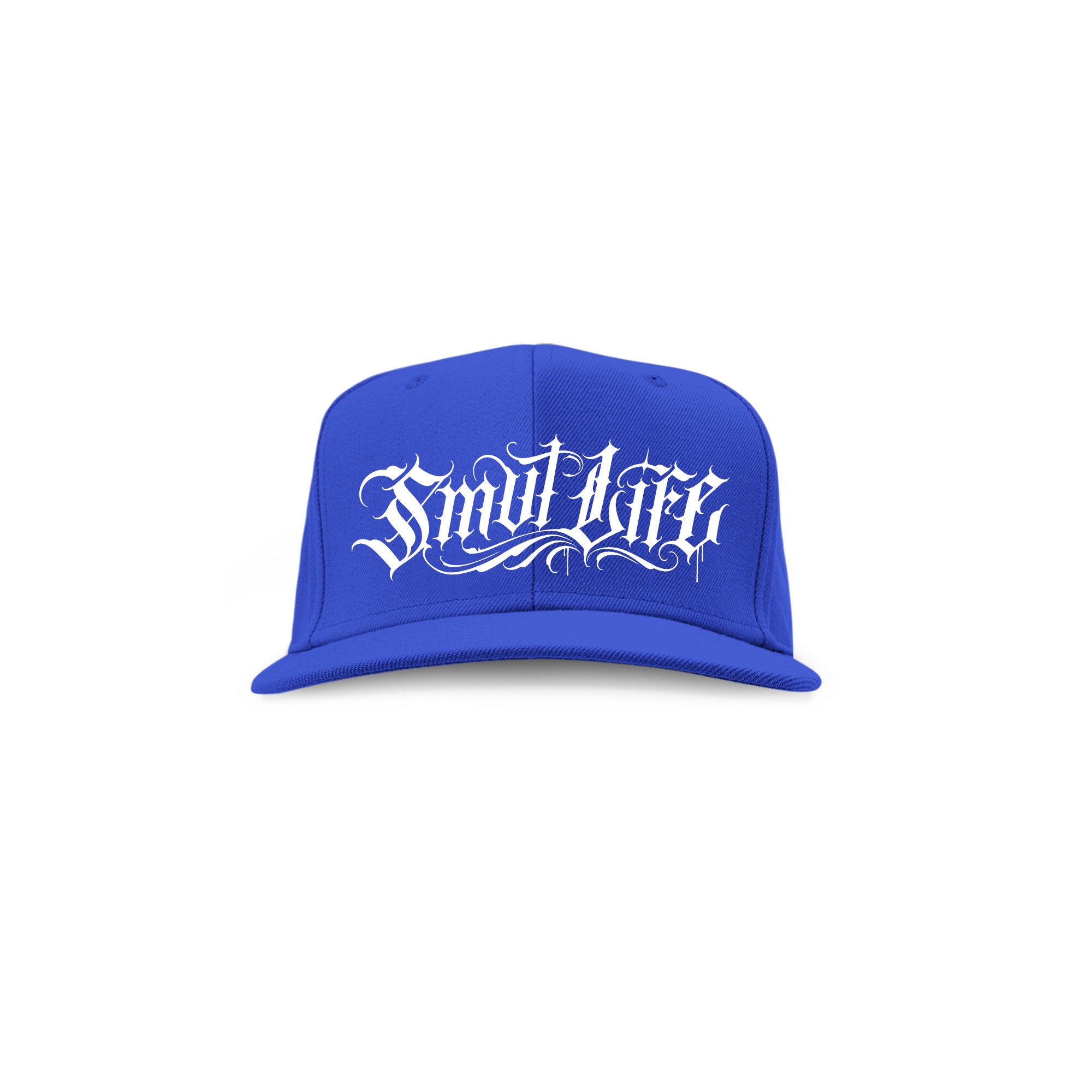 SMUTLIFE FREEHAND SCRIPT Blue Snapback