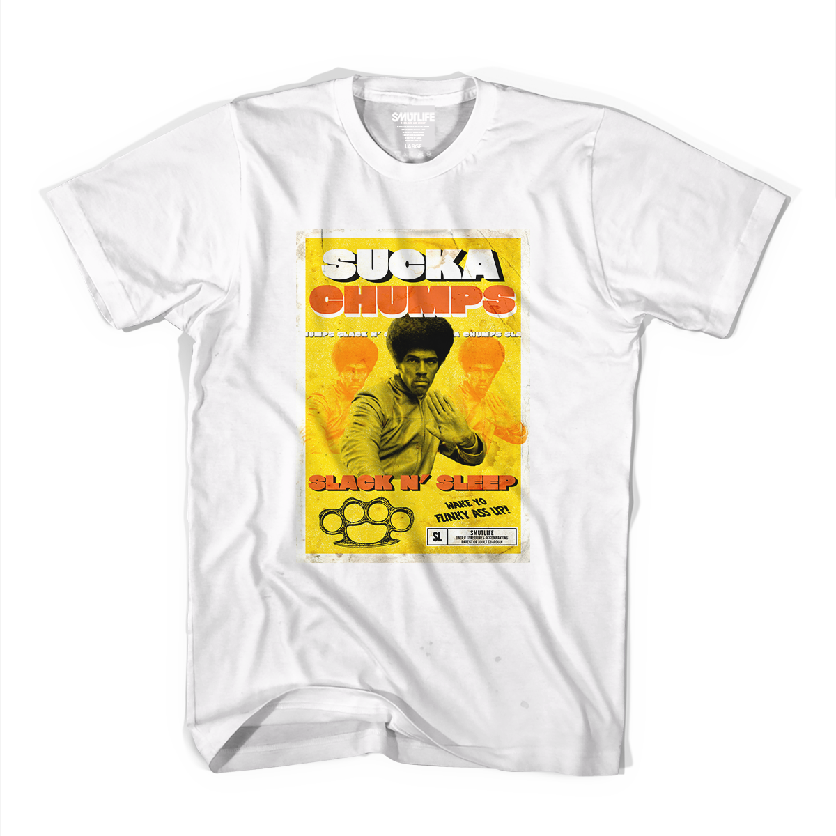 Legendary Jim Kelly Sucka Chumps T-shirt for Men