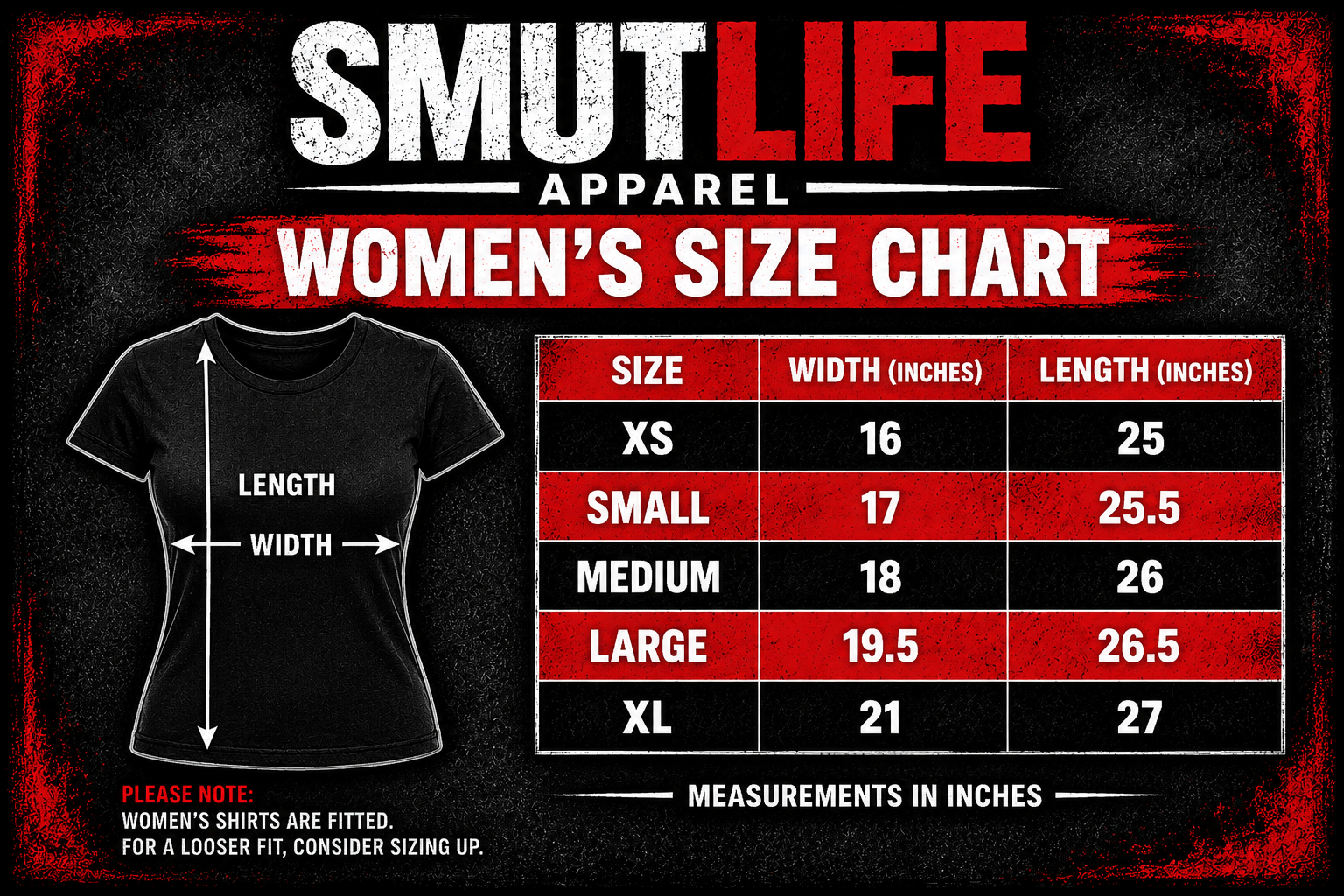 SMUTLIFE 'CaliG' - Women's Boyfriend Tee