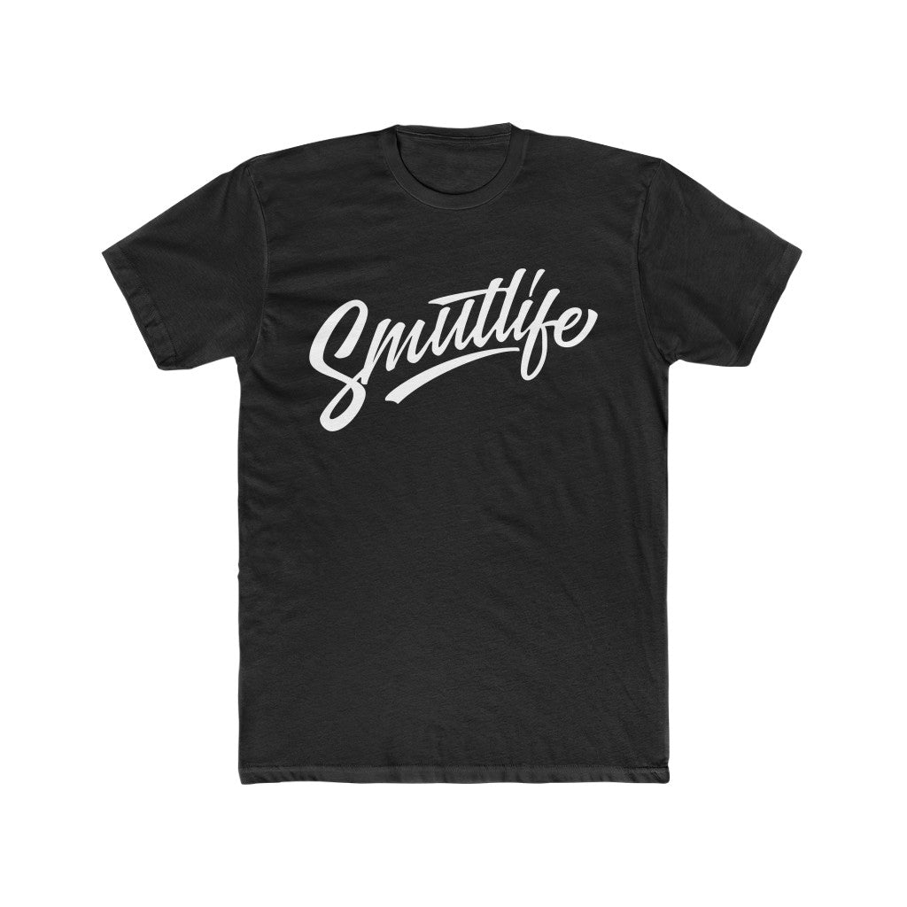 Smutlife Brand signature script t-shirt for men