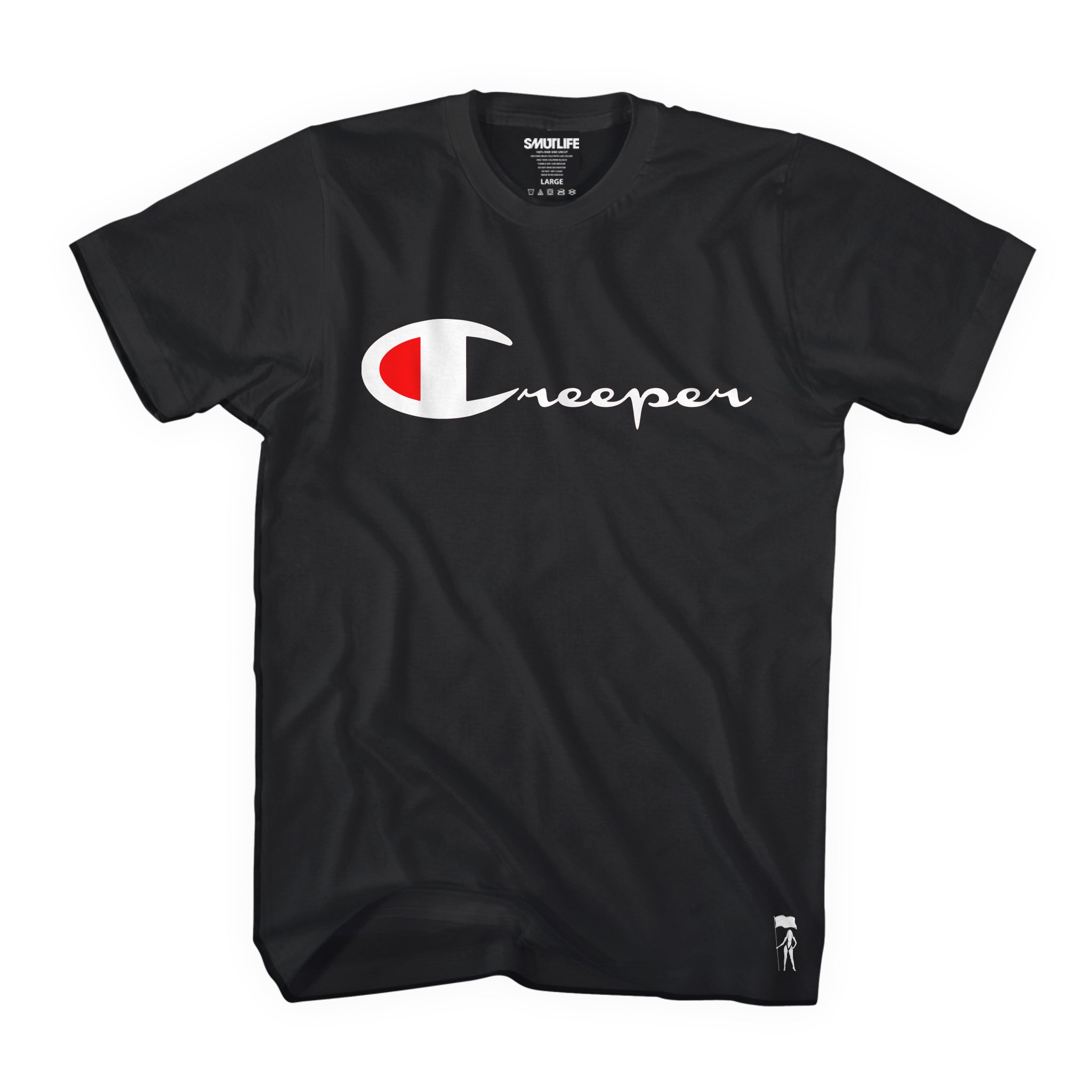 Smutlife Brand CREEPER CREW champion t-shirt
