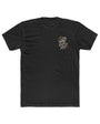 Men's black cotton crew neck tee with "Nectar of the Gods" snake and sun graphic.