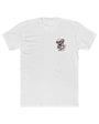 White men's cotton crew tee with "Nectar Of The Gods" snake graphic.